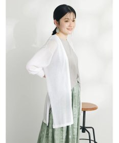 CRAFT STANDARD BOUTIQUE シアーニットトッパーカーディガン