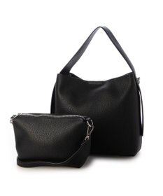 UNBILLION カシュカシュ cachecache / ポーチショルダー付き2wayホーボーバッグ