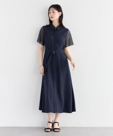 YECCA VECCA レース切替ワンピース