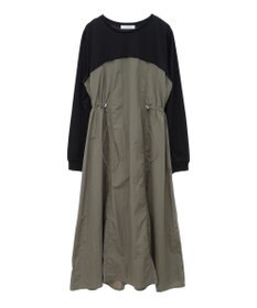 Green Parks カットソードロストドッキングワンピース