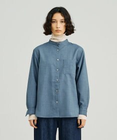 J.PRESS YORK STREET 【WOMEN】バックプリーツブラウス