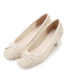 TOCCA CROCHET WITH RIBBON PUMPS パンプス