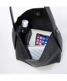 UNBILLION カシュカシュ cachecache / ポーチショルダー付き2wayホーボーバッグ