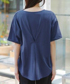 Tiaclasse 【接触冷感・UVカット・吸水速乾・洗える】バックシャンカットソープルオーバー