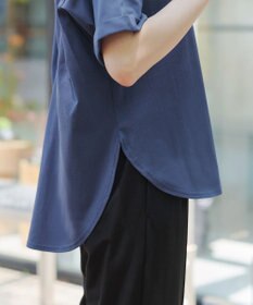 Tiaclasse 【接触冷感・UVカット・吸水速乾・洗える】バックシャンカットソープルオーバー