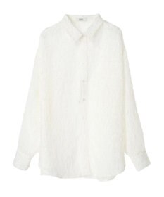 earth music&ecology ジャガードシャツ