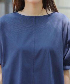 Tiaclasse 【接触冷感・UVカット・吸水速乾・洗える】バックシャンカットソープルオーバー