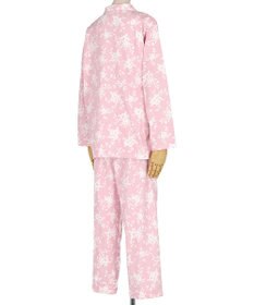 Wing パジャマ 長袖 長ズボン 綿100％ 天竺素材 レディース EP7034 ウイング／ワコール