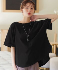 Tiaclasse 【接触冷感・UVカット・吸水速乾・洗える】バックシャンカットソープルオーバー