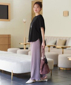 Tiaclasse 【接触冷感・UVカット・吸水速乾・洗える】バックシャンカットソープルオーバー