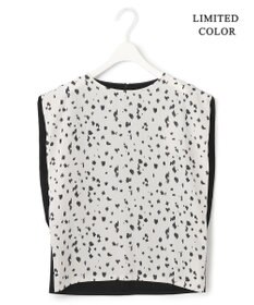 ICB 【WEB限定カラーあり・洗える】 プリントコンビ カットソー