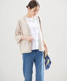 組曲 L シアーニットドルマンカーディガン