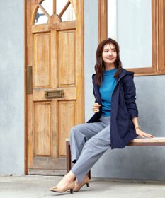 Tiaclasse 【洗える】ミドル丈マウンテンコート