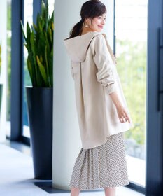 Tiaclasse 【洗える】ミドル丈マウンテンコート