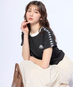 OP／FILA 【Kappa】バンダテープ ラグラン Tシャツ