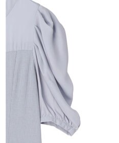 earth music&ecology リブドッキングワンピース