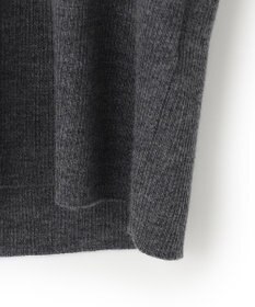 ICB 【洗える】エクストラファインメリノリブ Vネックニット