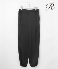 23区 S 【R(アール)】トリアセサテン ドロストパンツ