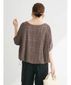 Green Parks ドロスト表面感プルオーバー