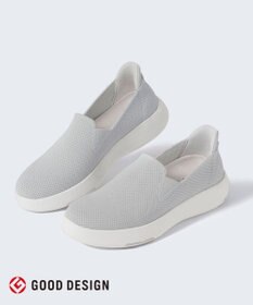 steppi 【撥水/抗菌防臭】多機能ニットシューズ（ウィメンズ向け） グレー