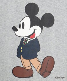 J.PRESS MEN 【DISNEY COLLECTION】【UNISEX】フロントイラストTシャツ / ミッキーマウス