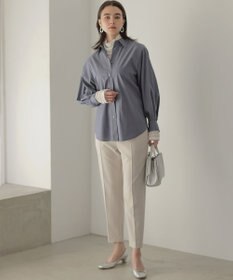 組曲 シュットクロステーパード パンツ