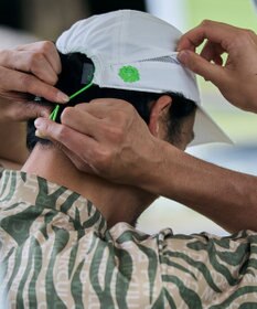 PW CIRCULUS 【手洗い洗濯可 / 通気性抜群】 【UNISEX】【スピンドルで調整可能】ジェットキャップ  ゴルフ