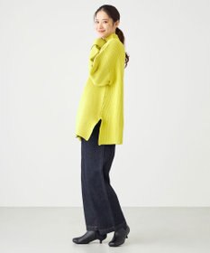 SHARE PARK LADIES エステルニットハイネックプルオーバー