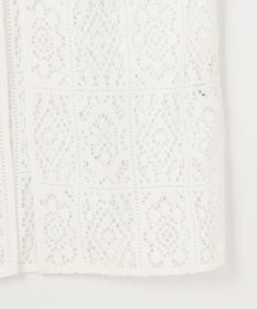 Feroux 【洗える】ヴィンテージレースロング ジレ