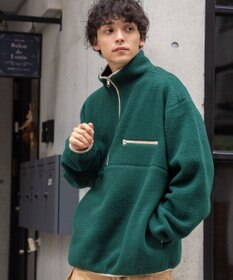 WEGO フリース ハーフZIPプルオーバー