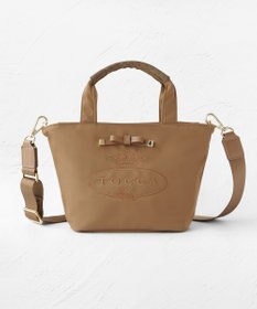 TOCCA CARVED LOGO POCHETTE ナイロンバッグ