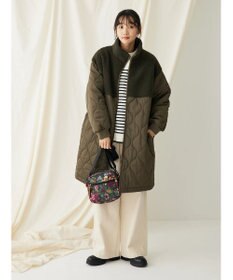 CRAFT STANDARD BOUTIQUE ボア＆キルティングスタンドコート