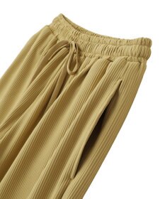 Green Parks セルフカットリブパンツ