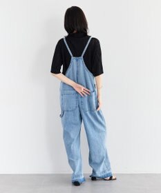 YECCA VECCA 綿麻デニムサロペット