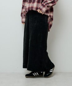 Green Parks 楽ちんシャギーＩラインスカート