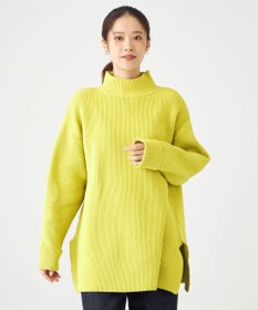 SHARE PARK LADIES エステルニットハイネックプルオーバー