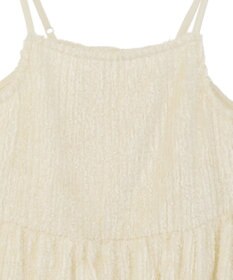 Green Parks 表面感ベロアバルーンキャミビスチェ