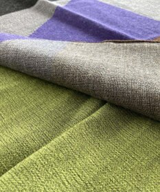 POLS ウールジャカードストール