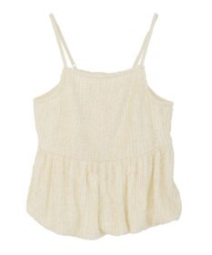 Green Parks 表面感ベロアバルーンキャミビスチェ