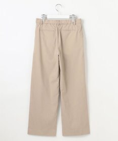 J.PRESS LADIES L 【洗える】リネンストレッチ ワイド パンツ