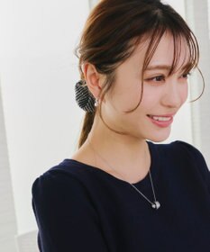 Tiaclasse フラワーパーツ付きシュシュ