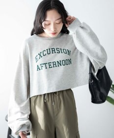 WEGO ヴィンテージライクショートスウェット