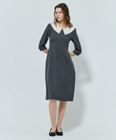 TOCCA 【八木アリサさん着用】【00サイズあり・消臭】FLYING SAUCER 七分丈ドレス