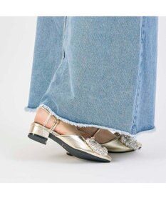 MODE ET JACOMO <noyau>2WAYリボンストラップミュールパンプス