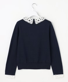 ANY SIS S レース襟 ニット