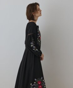 GRACE CONTINENTAL エンブロイダリーカフタンワンピース