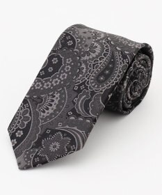 JOSEPH HOMME 【日本製】ペイズリージャガード　ネクタイ ブラウン系7