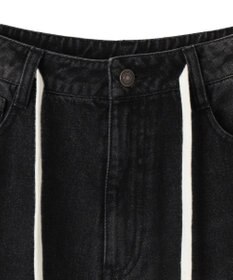 WEGO ウエストドロストダブルニーバギーハーフパンツ