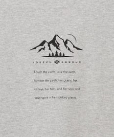 JOSEPH ABBOUD MOUNTAIN 【MADE IN JAPAN/吸水速乾/男女兼用】プレーティング天竺アウトドア Tシャツ