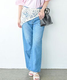 caqu Linen sagging baggy バギーシルエットリネンデニム